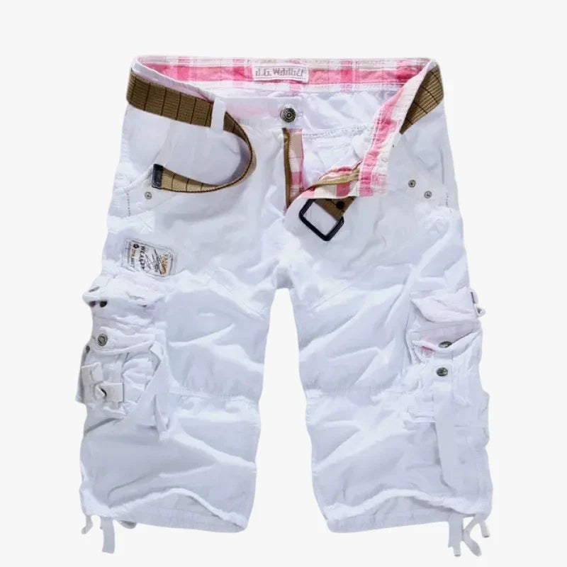 Herre Lange Vandre Cargo Shorts med Lommer