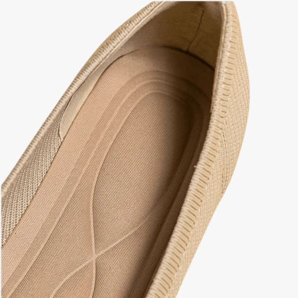 Dame Slip-on Ballerina Sko med Svangstøtte og For