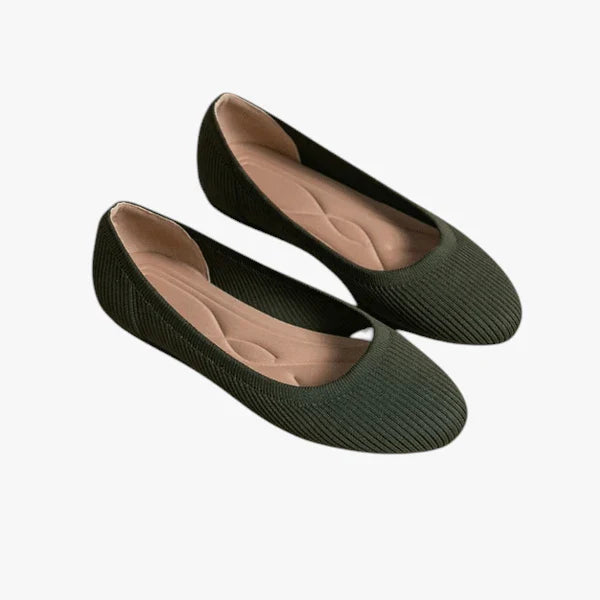 Dame Slip-on Ballerina Sko med Svangstøtte og For