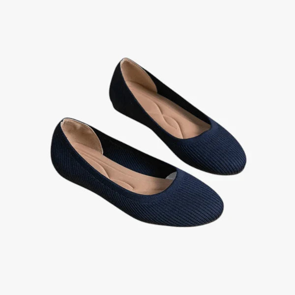 Dame Slip-on Ballerina Sko med Svangstøtte og For