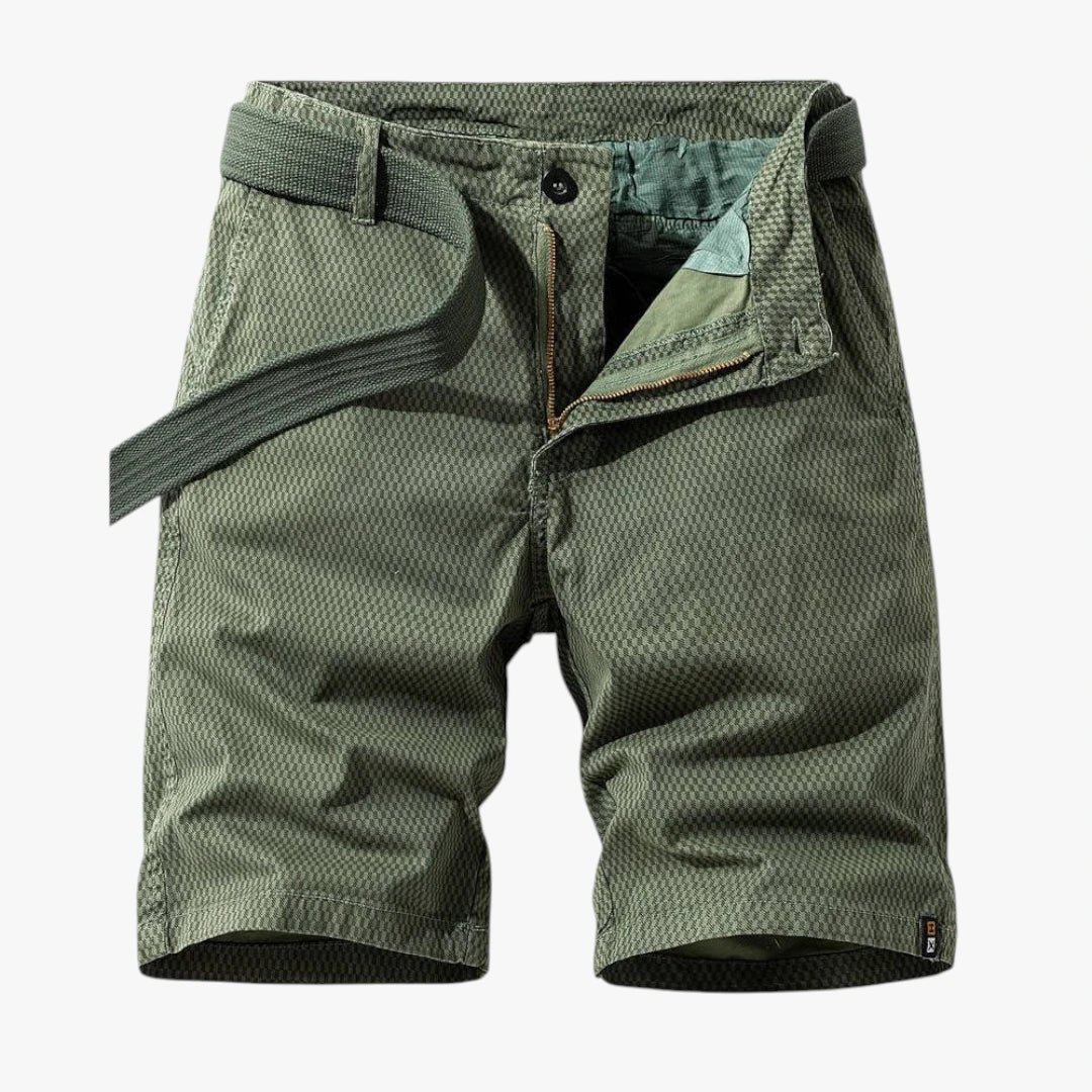 Herre Lange Shorts med Lynlås og Sidelommer