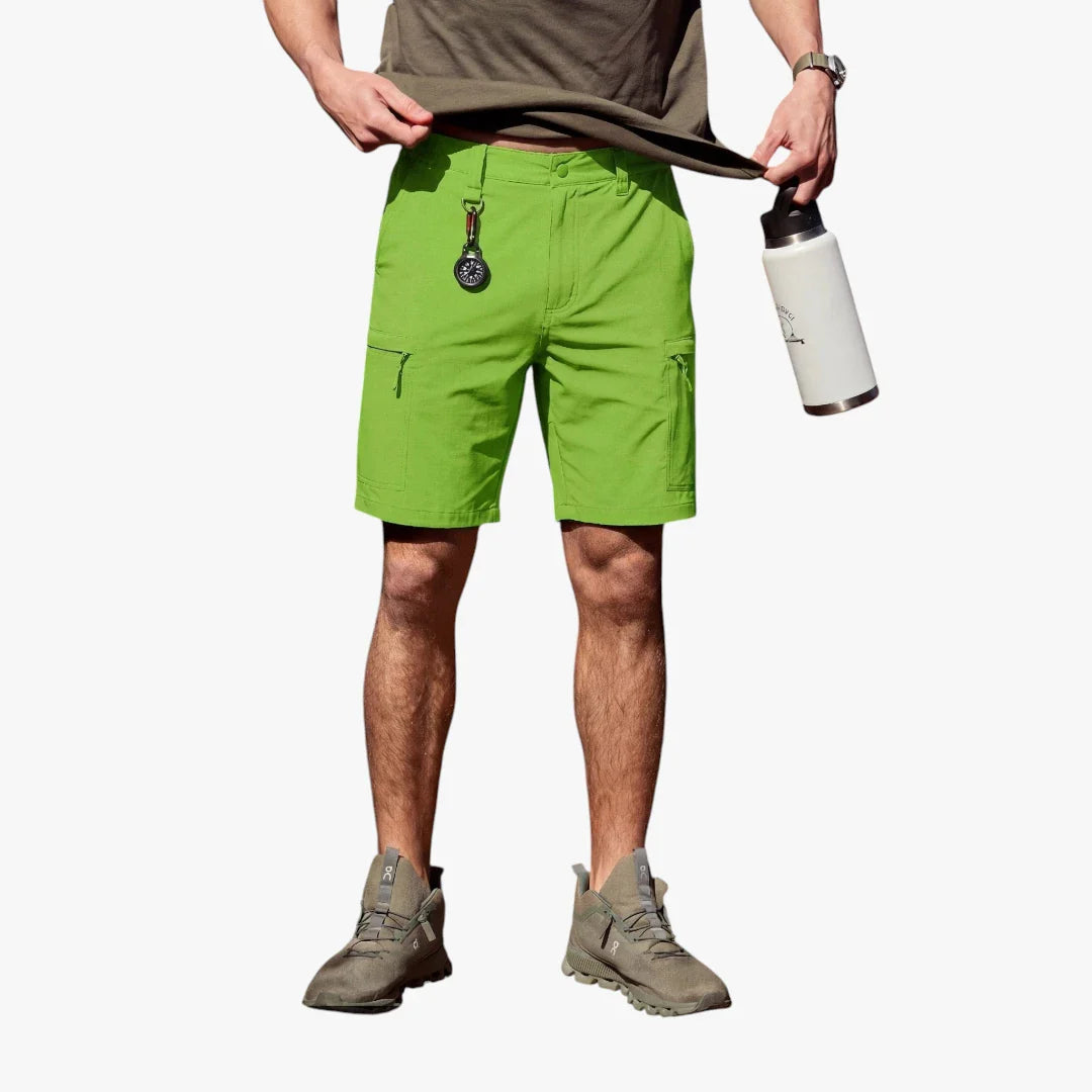 Herre Vandre Shorts med Mobillomme och Lynlås