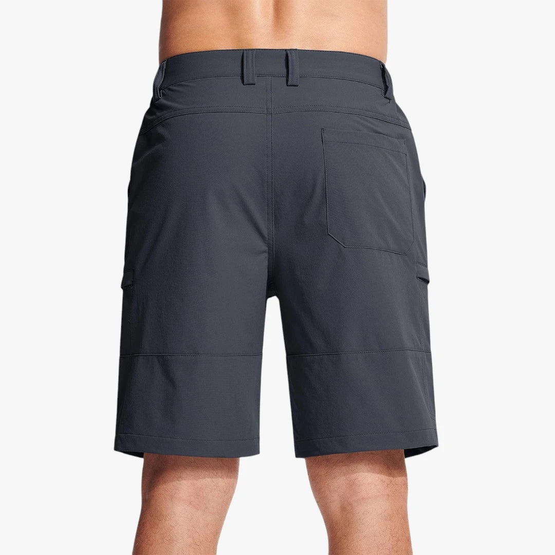 Herre Vandre Shorts med Mobillomme och Lynlås