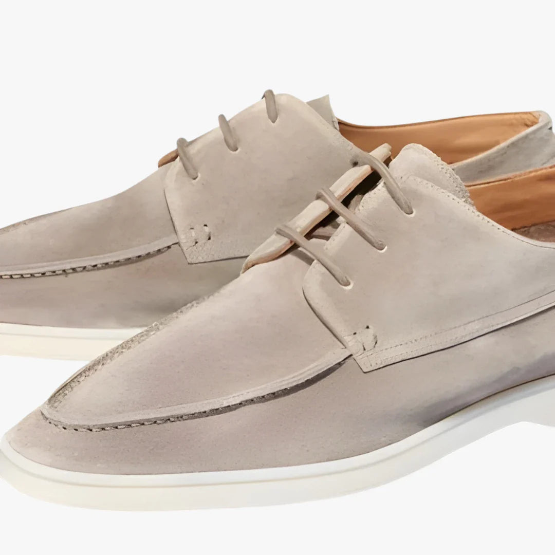 Herre Lette Loafers med Svangstøtte og Snøre