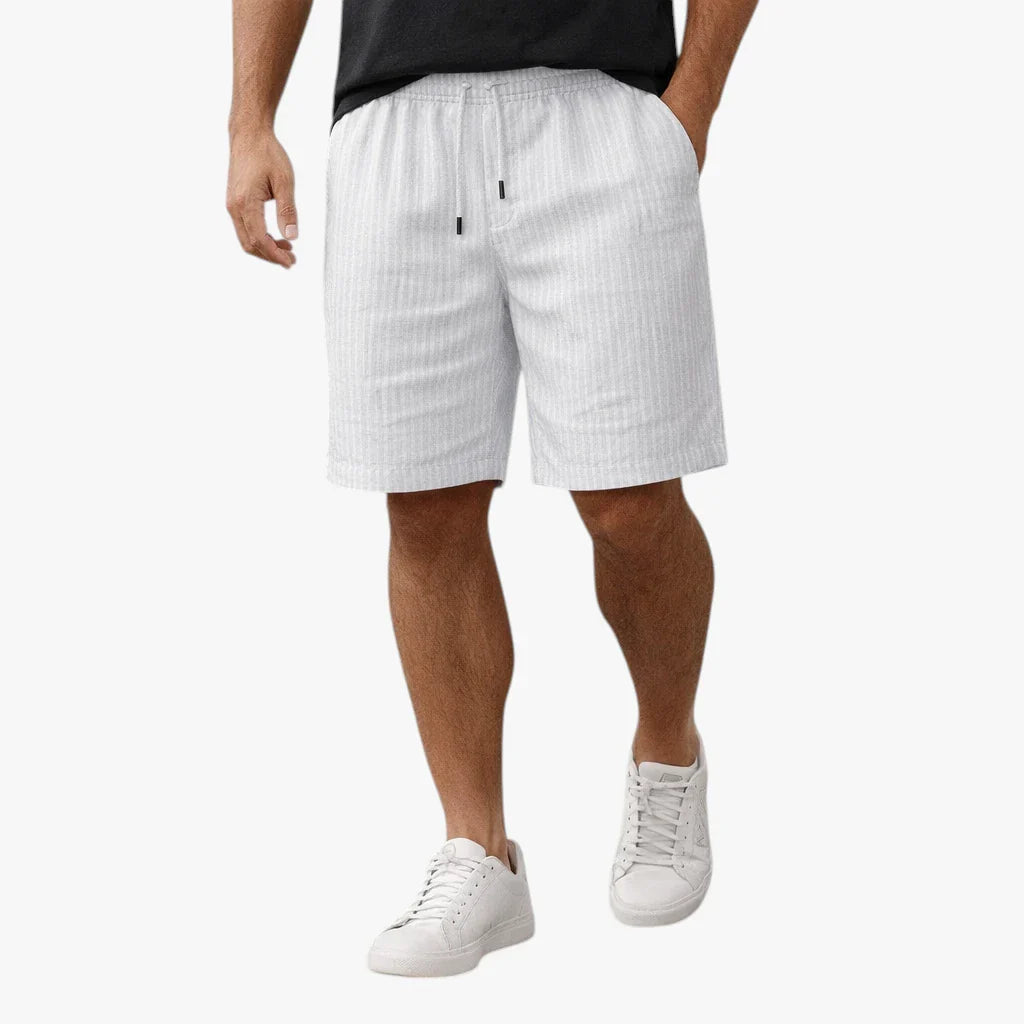 Herre Knælange Shorts med Snøre og Lommer