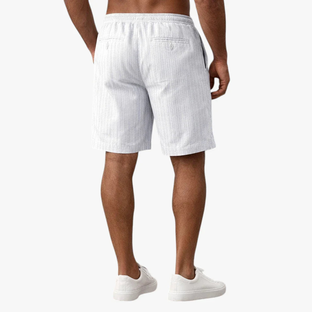 Herre Knælange Shorts med Snøre og Lommer