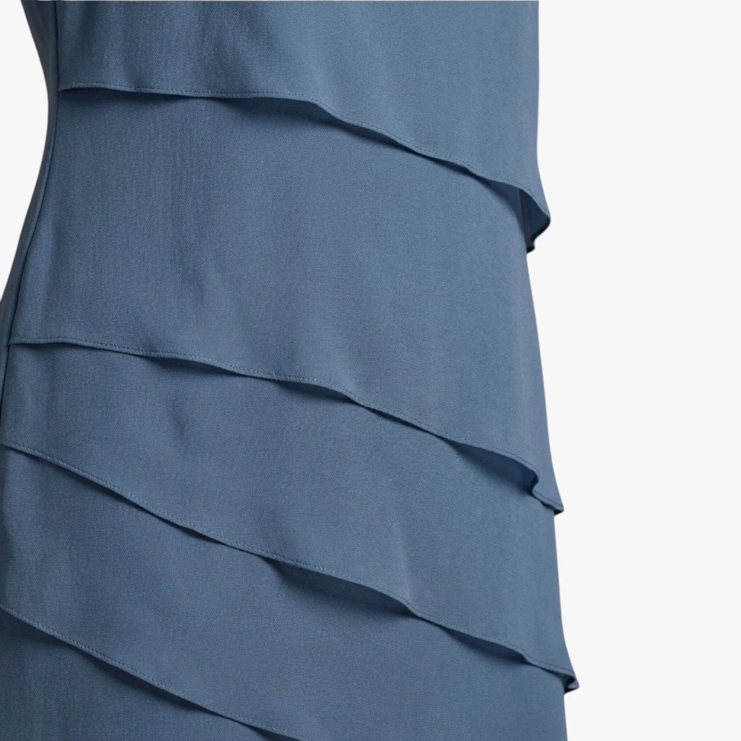 Dame Elegant Midi Sommerkjole med Ærmer