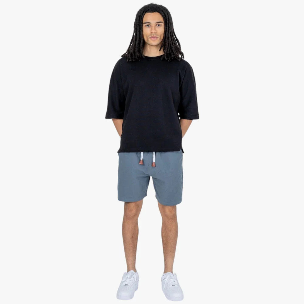 Herre Knælange Shorts med Lommer og Snøre