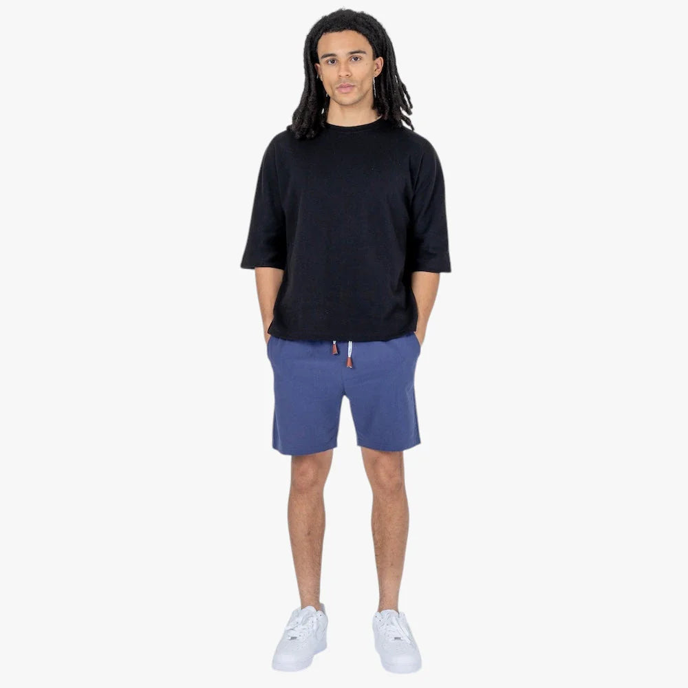 Herre Knælange Shorts med Lommer og Snøre