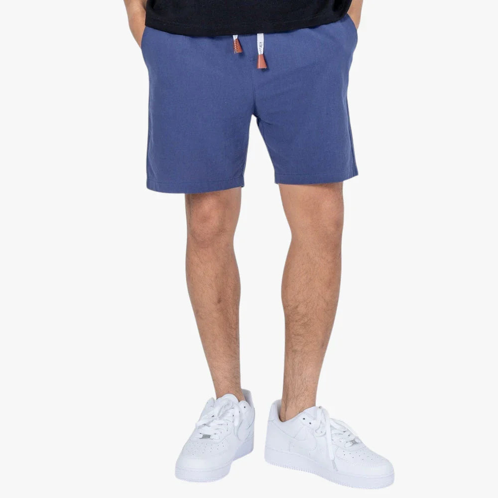Herre Knælange Shorts med Lommer og Snøre