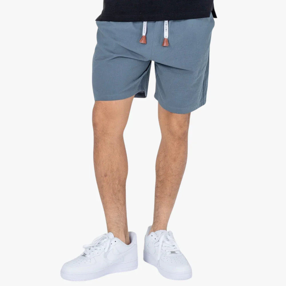 Herre Knælange Shorts med Lommer og Snøre