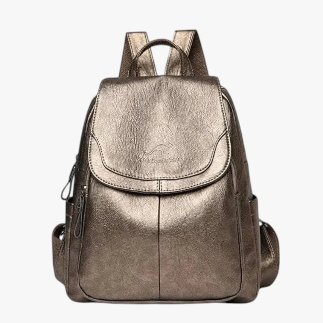 Dame Lille Designer Taske med Lynlås og Rem