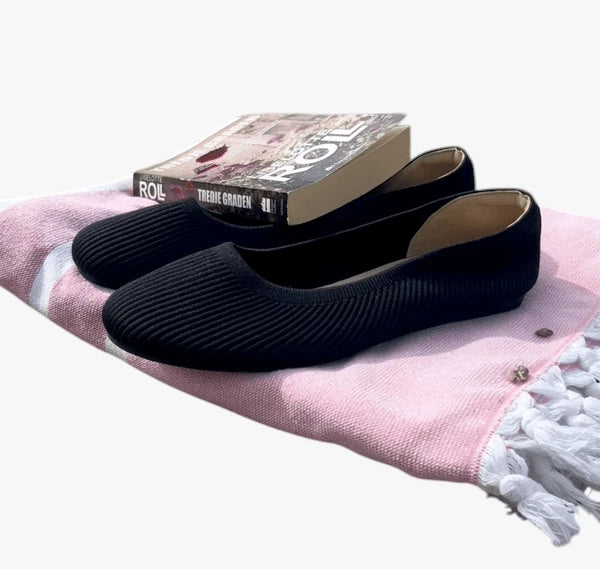 Dame Slip-on Ballerina Sko med Svangstøtte og For