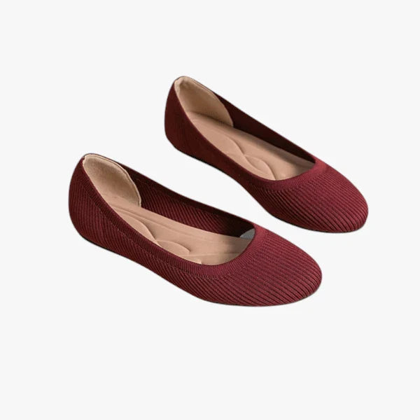 Dame Slip-on Ballerina Sko med Svangstøtte og For
