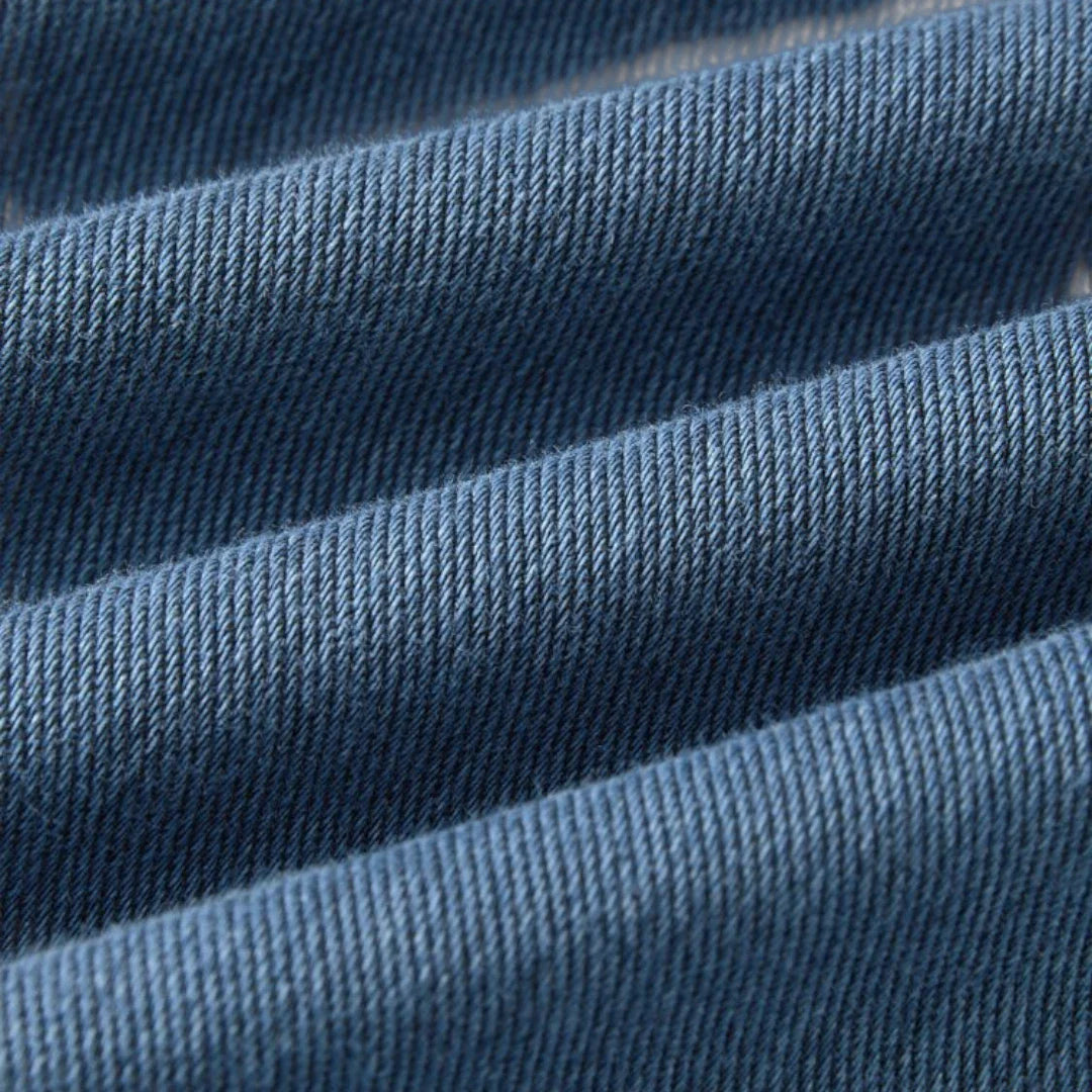 Dame Vide Jeans med Elastik i Taljen og Lommer