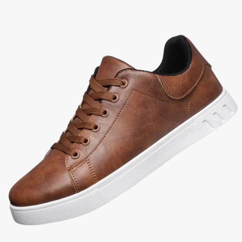 Herre Flade Sneakers med Snøre og For