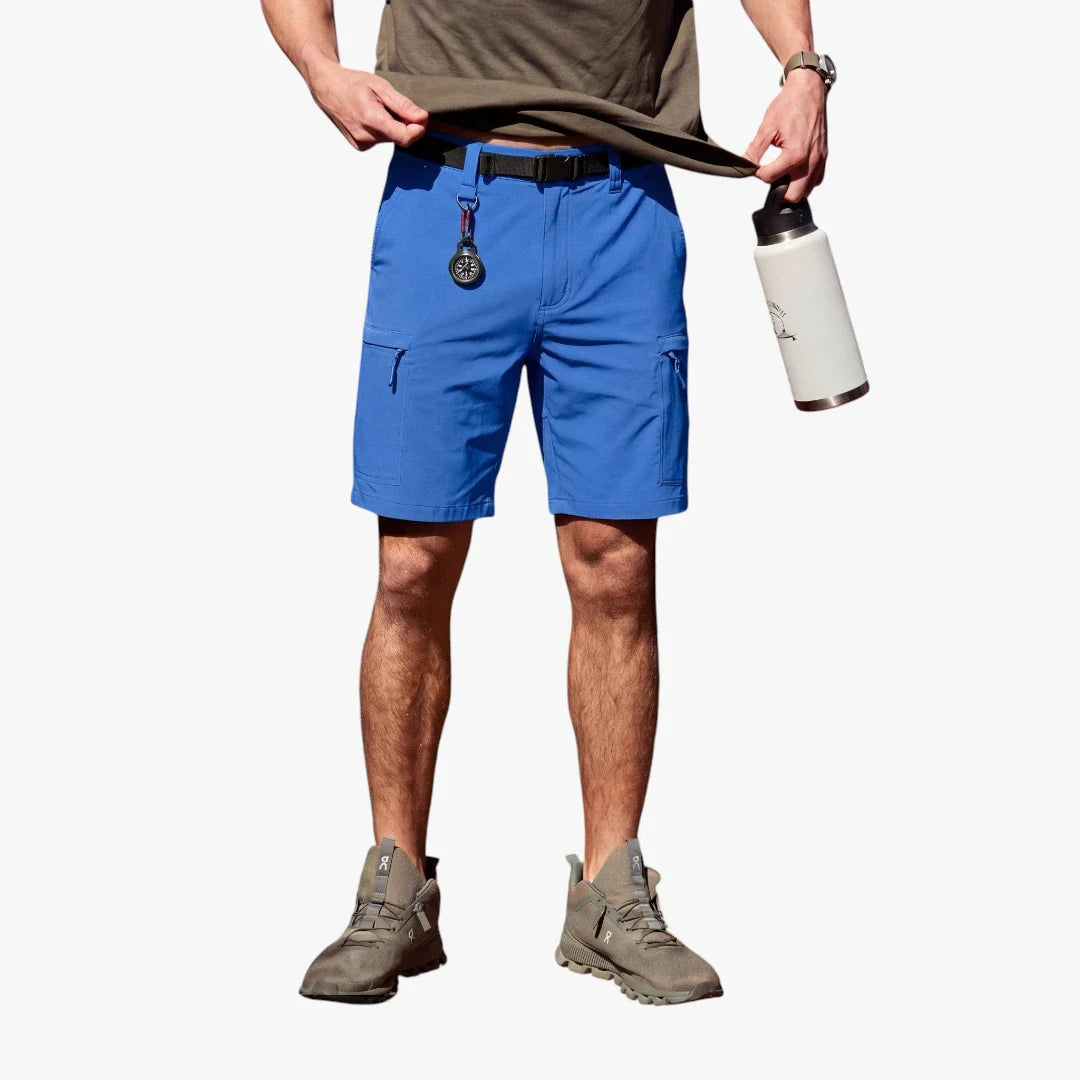 Herre Vandre Shorts med Mobillomme och Lynlås