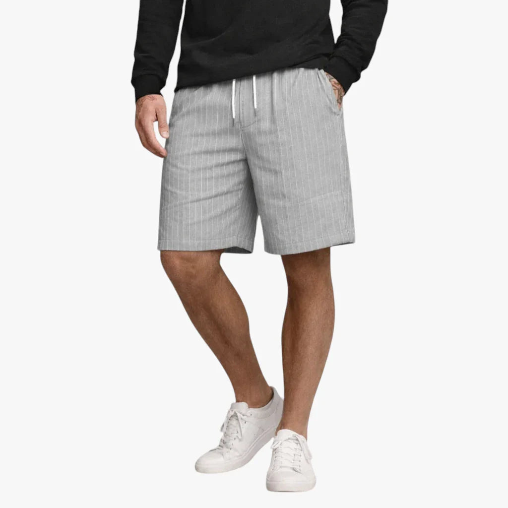 Herre Knælange Shorts med Snøre og Lommer