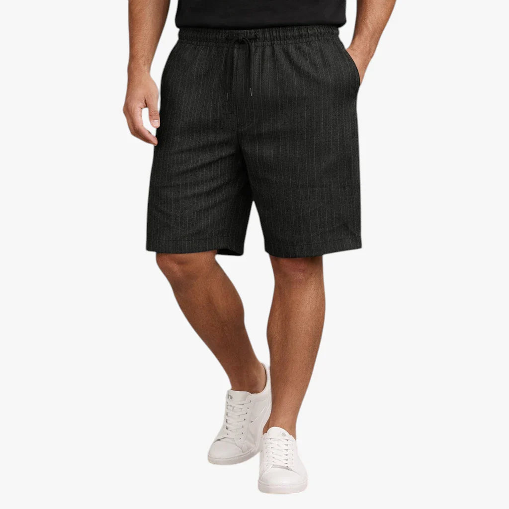 Herre Knælange Shorts med Snøre og Lommer