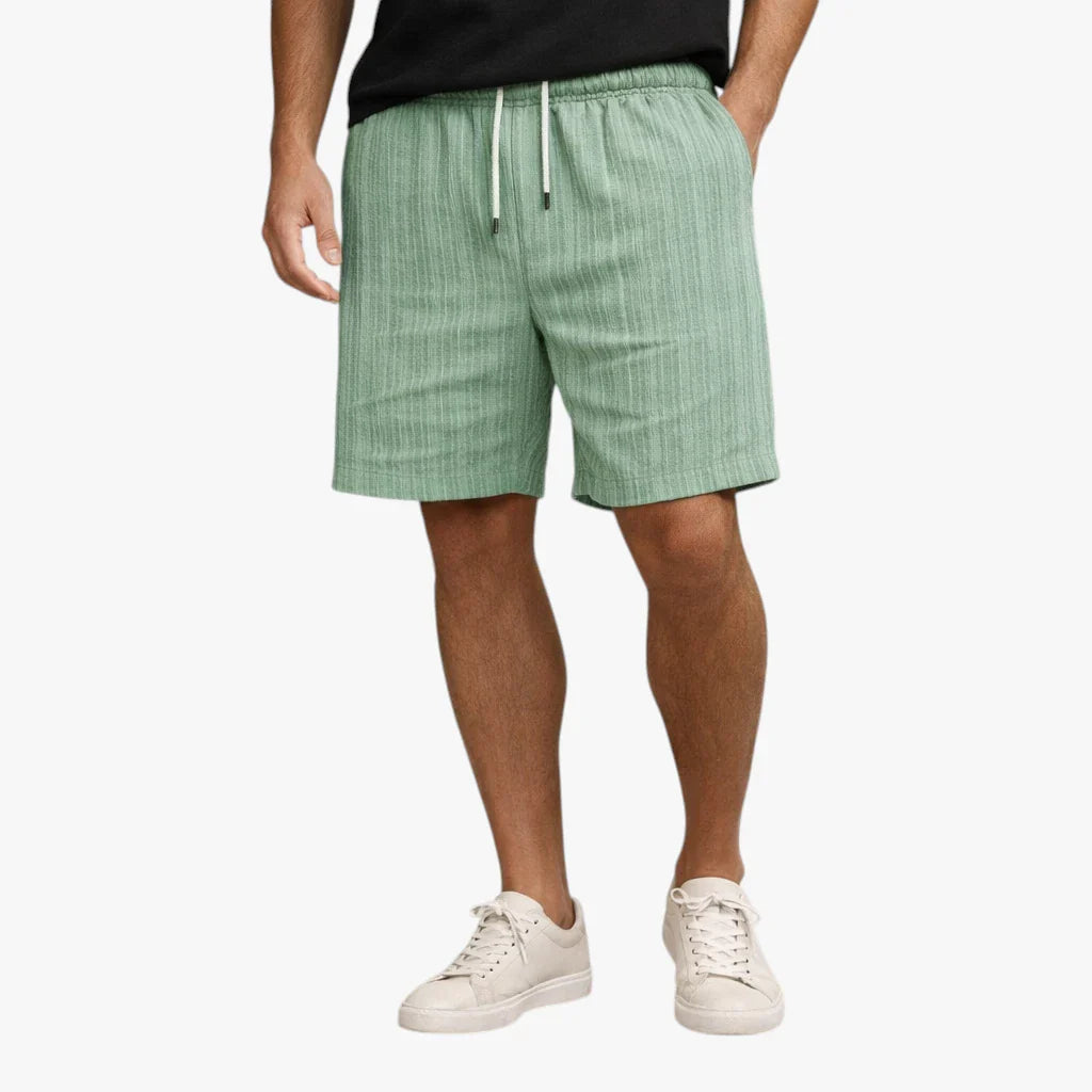 Herre Knælange Shorts med Snøre og Lommer